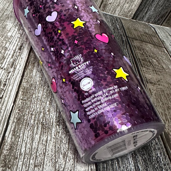 Htf🔥Jumbo Hello Kitty 32oz Glitter Tumbler - Picture 3 of 4